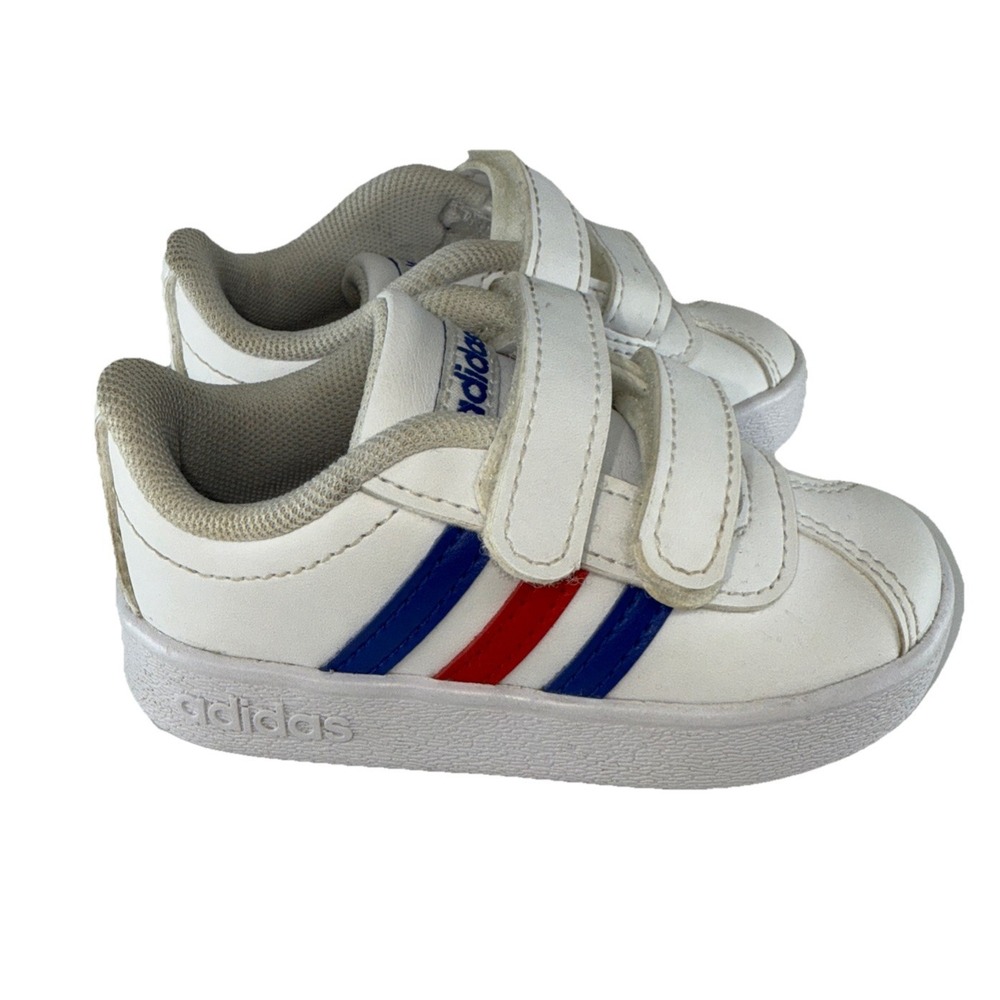 VL COURT 2.0 I 'WHITE ROYAL BLUE VIVID RED Size 5K‎